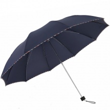 天堂伞_加大加固三折晴雨伞