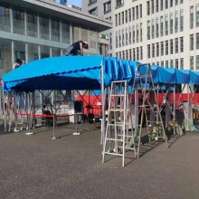 加厚推拉雨篷 蓝色 单位：平方米