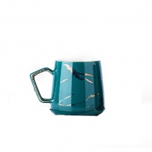 陶瓷漱口杯 孔雀绿