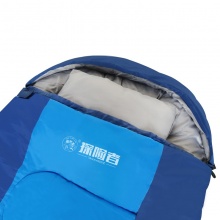 探险者 户外旅行成人睡袋 蓝色 2.3KG