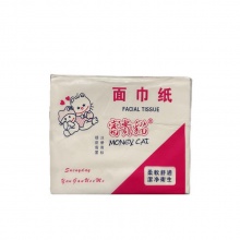 富贵猫 A-608 方巾纸 36包/箱（单位：包...