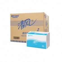 清风 B913AC 擦手纸 200抽/包 20包/箱