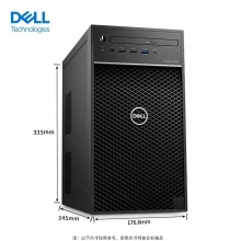 戴尔（DELL）Precision 3650 台式工作站整机（I7-11700/32G(2*16G)/2T+512G/RTX3080 10G/DVDRW/WIN11H/戴尔P2722H显示器/三年保修）