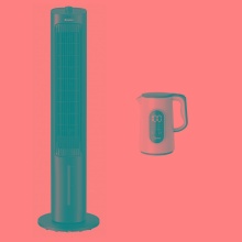 生活电器组合（格力塔扇KS-04X60g、美的电水壶SEK1501）