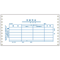 立信 TR103 付款凭证 针打凭证电脑套打账册...
