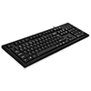 双飞燕（A4TECH）KR-85 有线键盘 PS2圆口 黑色