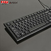 双飞燕（A4TECH）KR-85 有线键盘 PS2圆口 黑色