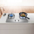 美的（Midea）JZT-Q360 拉丝不锈钢 立体旋火燃气灶具(天然气)