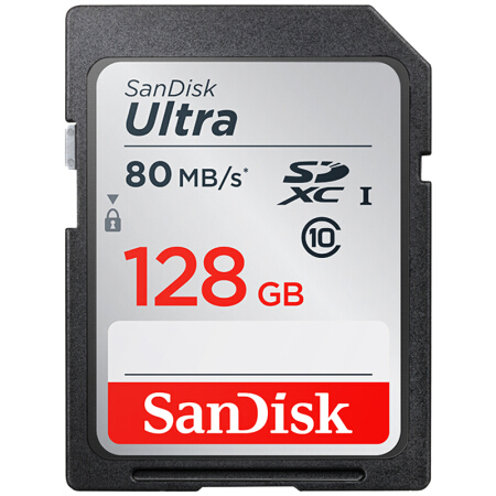 闪迪（SanDisk）128GB 读速80MB/...