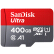 闪迪（SanDisk）A1 400GB 读速100MB/s 至尊高速移动MicroSDXC UHS-I存储卡 TF卡