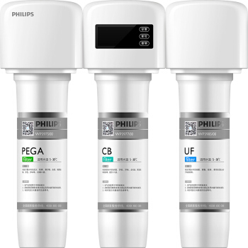 飞利浦(PHILIPS)家用净水器 无废水留矿物...
