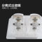 瑞沃  壁挂式皂液器 双头给皂器